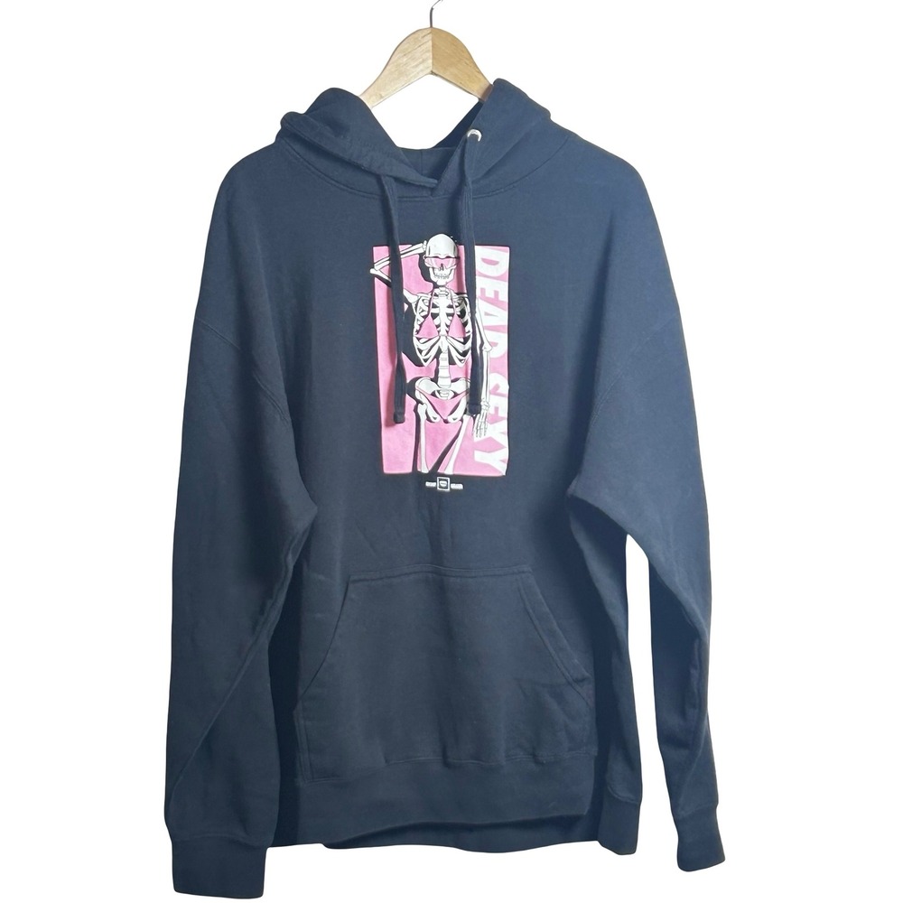 CHOMP DEAD SEXY Skeleton Graphic Hoodie Men's Size‎ XL Streetwear Skate